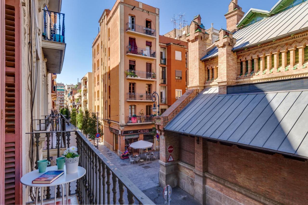Charming & Convenient Apartment Near Plaza Espanya Barcelona Luaran gambar